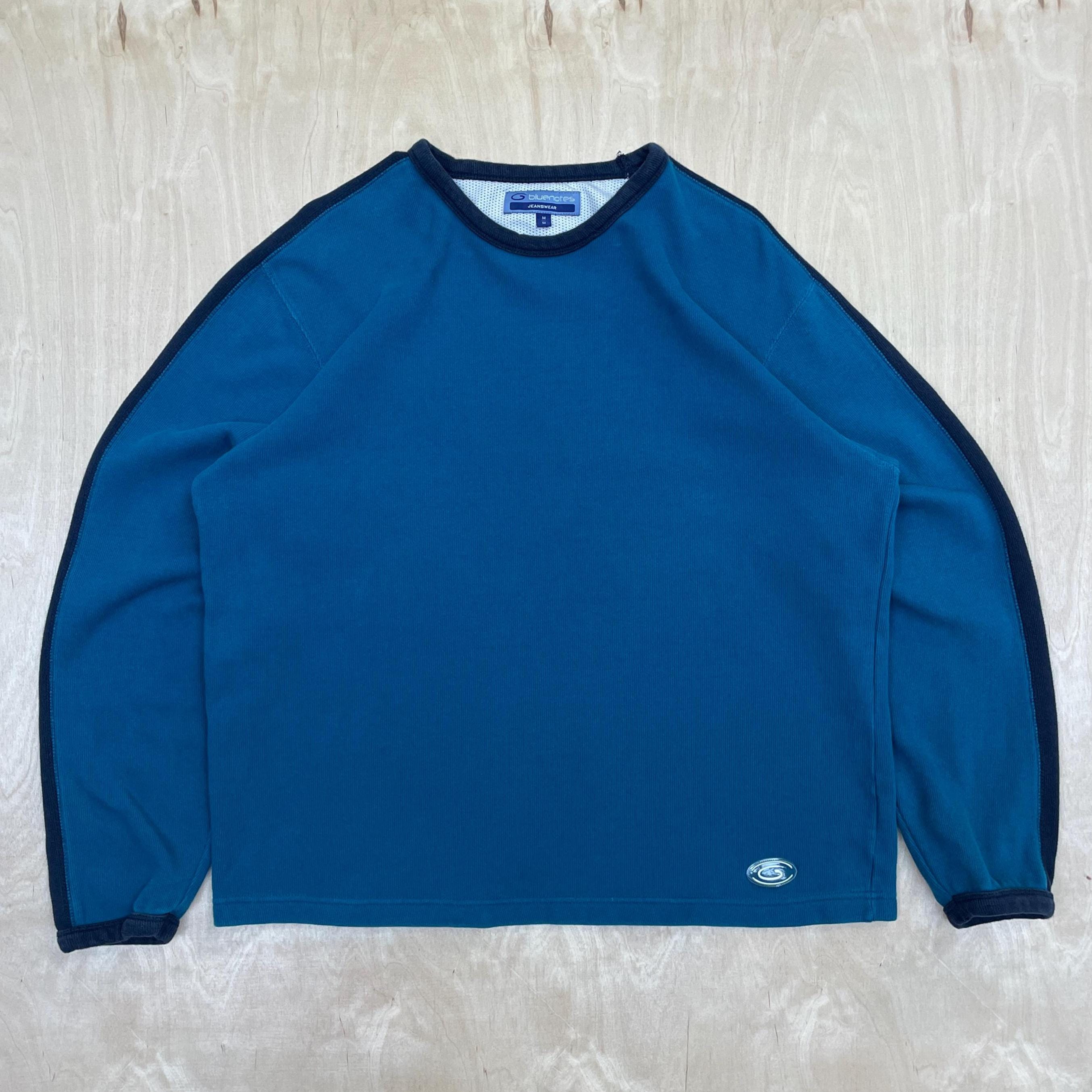 トップス 2000s Border crew neck long sleeve T 2000s Long Sleeve Shirt - Etsy Canada