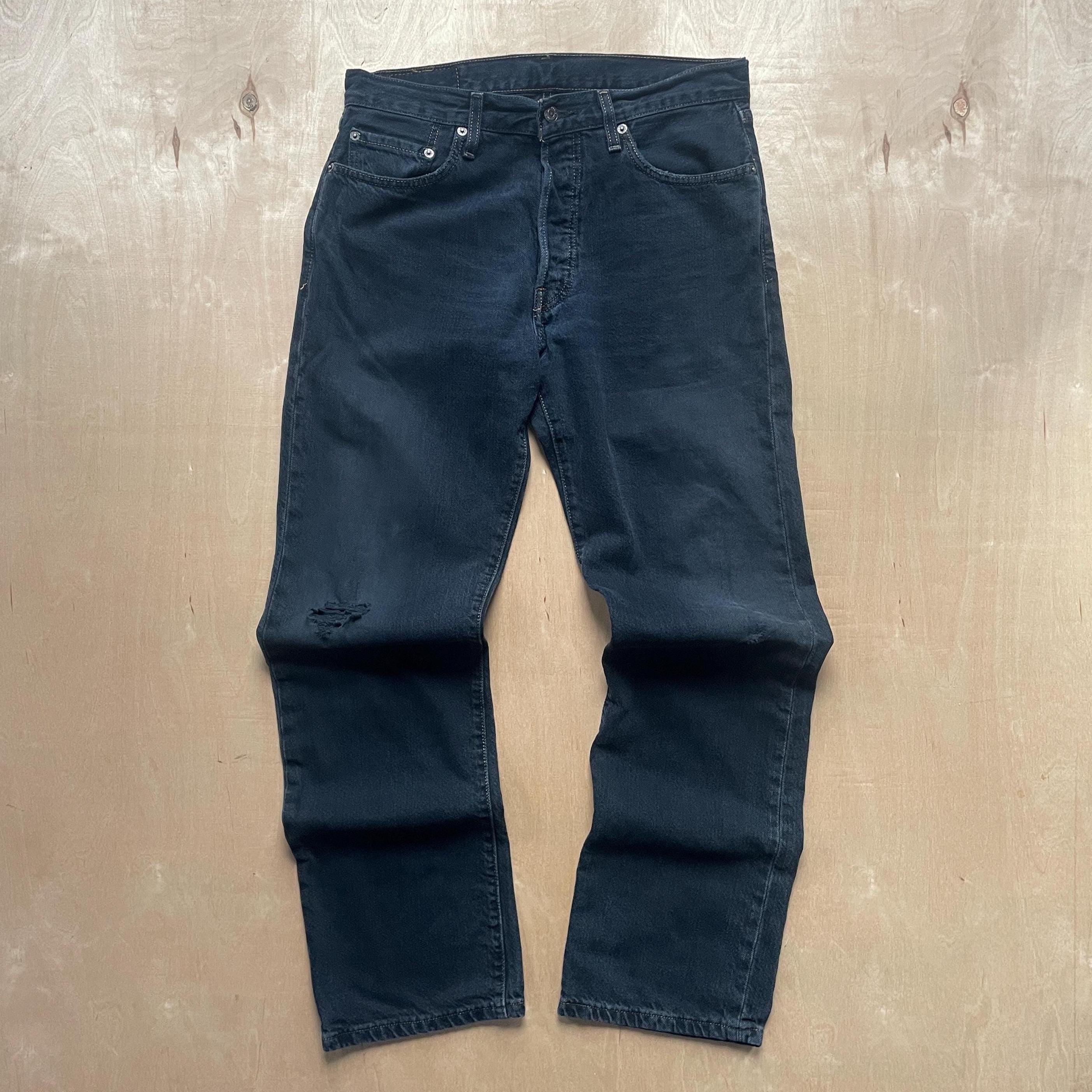 Vintage 90s Levi's 501 Black Jeans / Men's Size 32x32 - Etsy