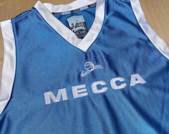 Vintage Y2K Mecca Athletics Basketball Jersey / Size Youth XXL 18