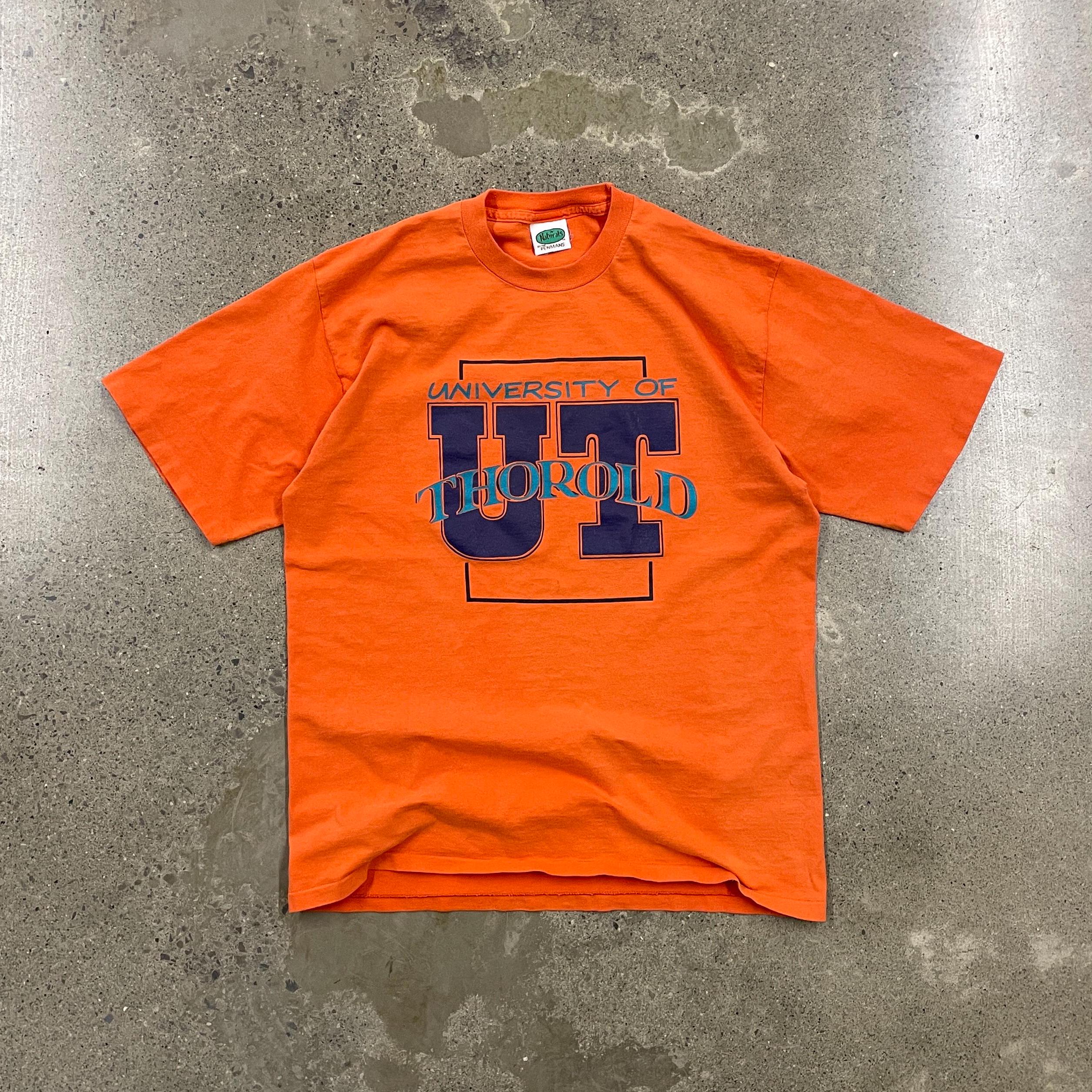 Vintage 1990s University of Thorold Single Stitch Graphic T-shirt