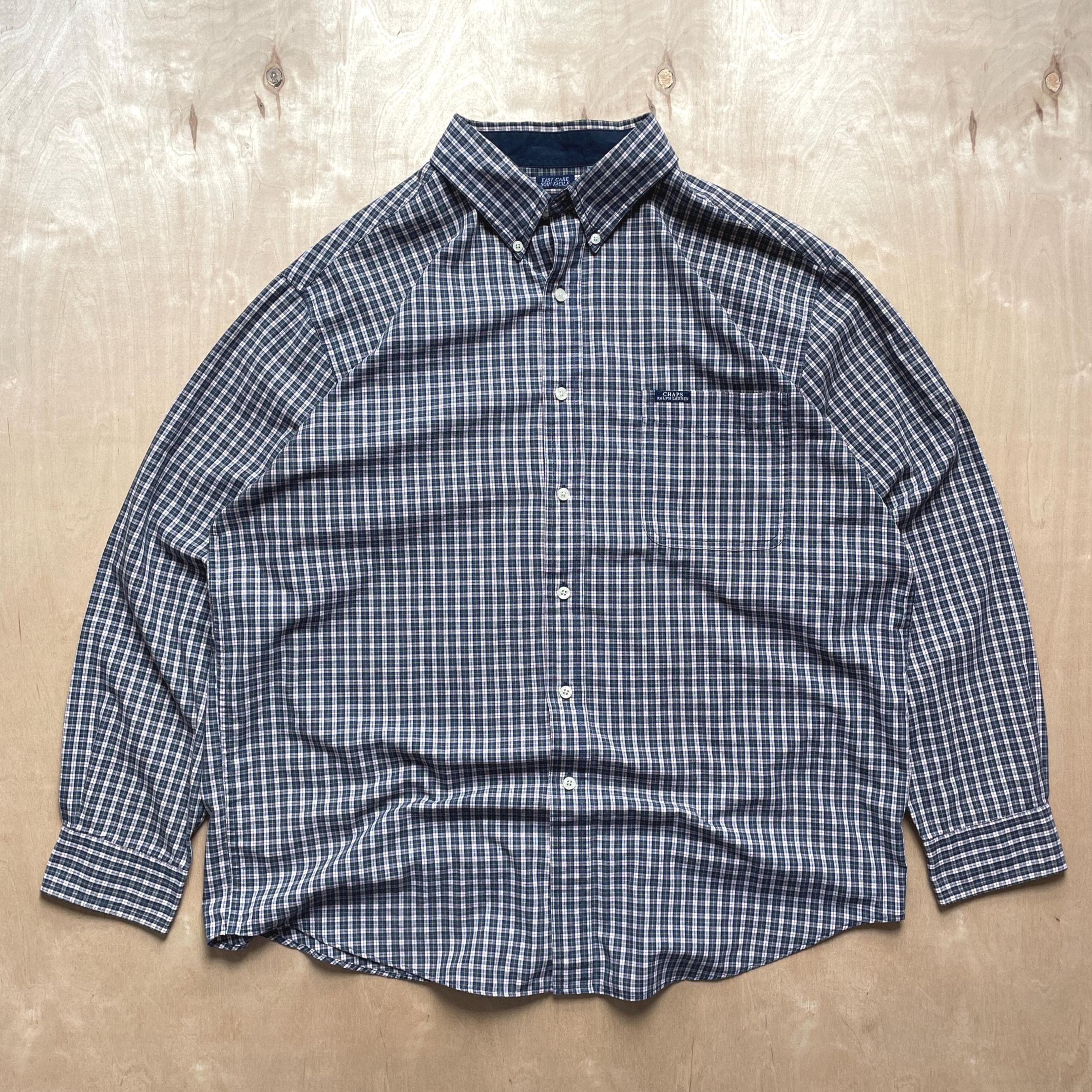 Vintage 90s Chaps Ralph Lauren Shirt / Size XL / Plaid Button up / Easy  Care / Made in Cambodia - Etsy Israel