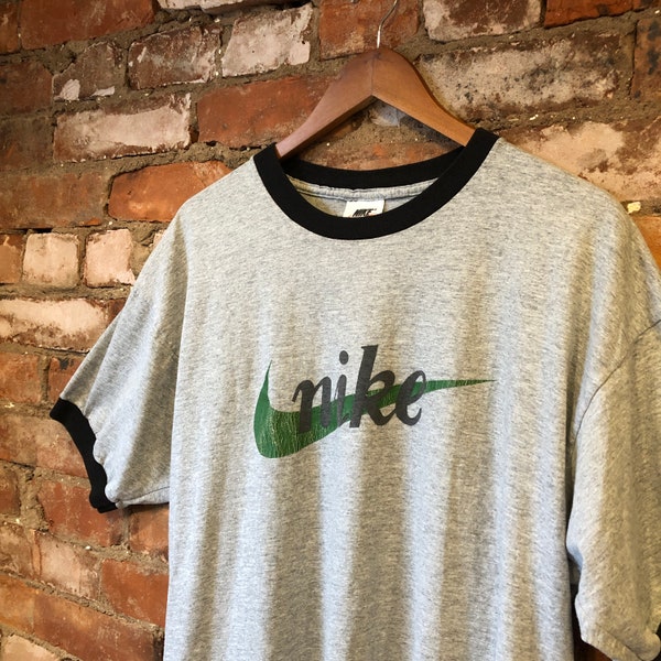 mens nike central swoosh t shirt