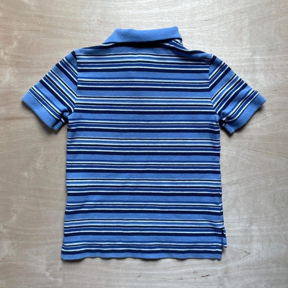 Vintage 1990s Kids Polo by Ralph Lauren Striped Polo Collared T