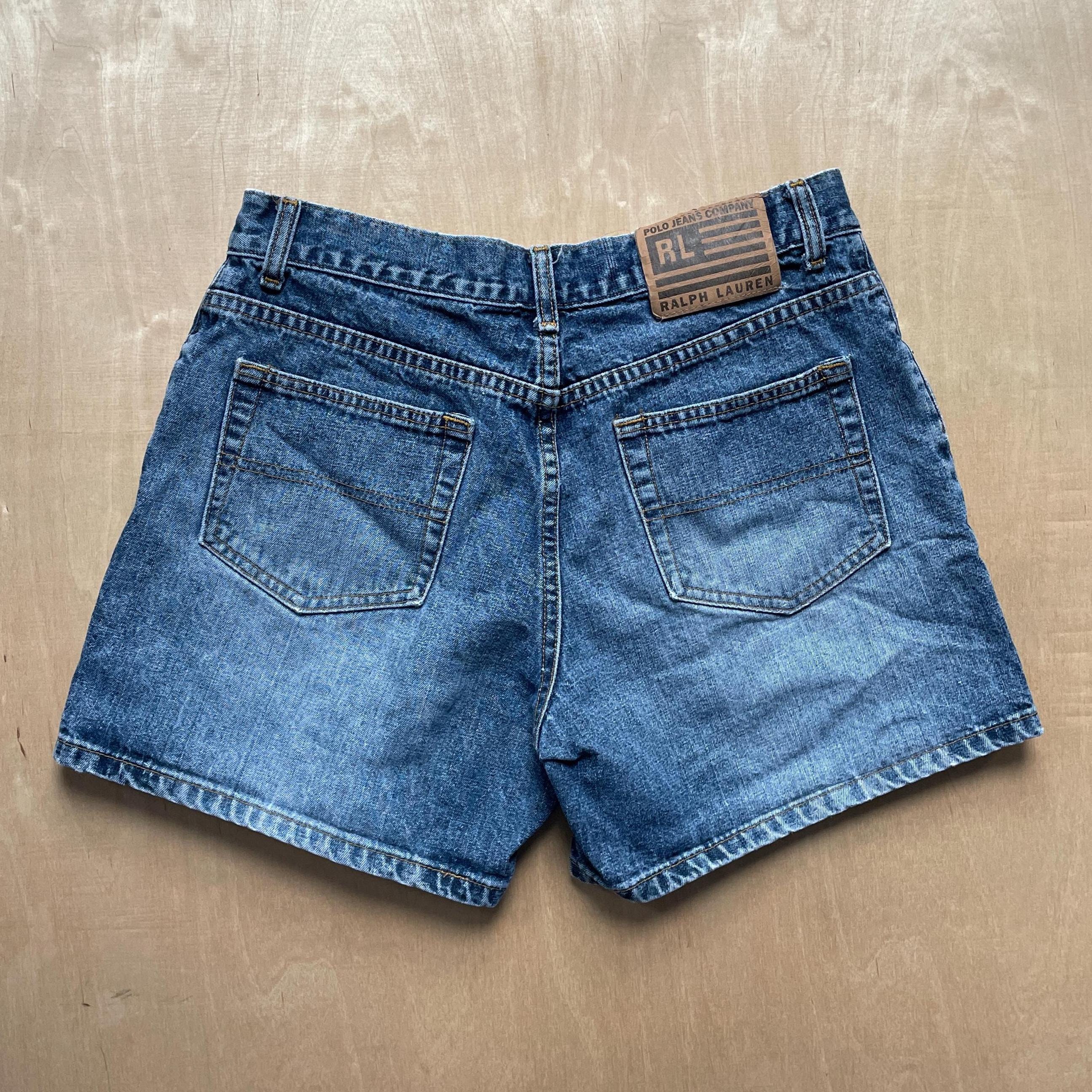 Vintage Y2K Polo Jeans Co Ralph Lauren High Rise Denim Shorts