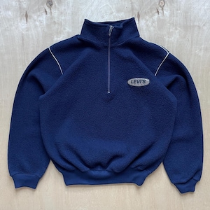 90s Navy Fleece - Etsy