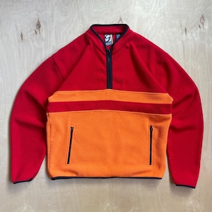 Color Block Half Zip - Etsy