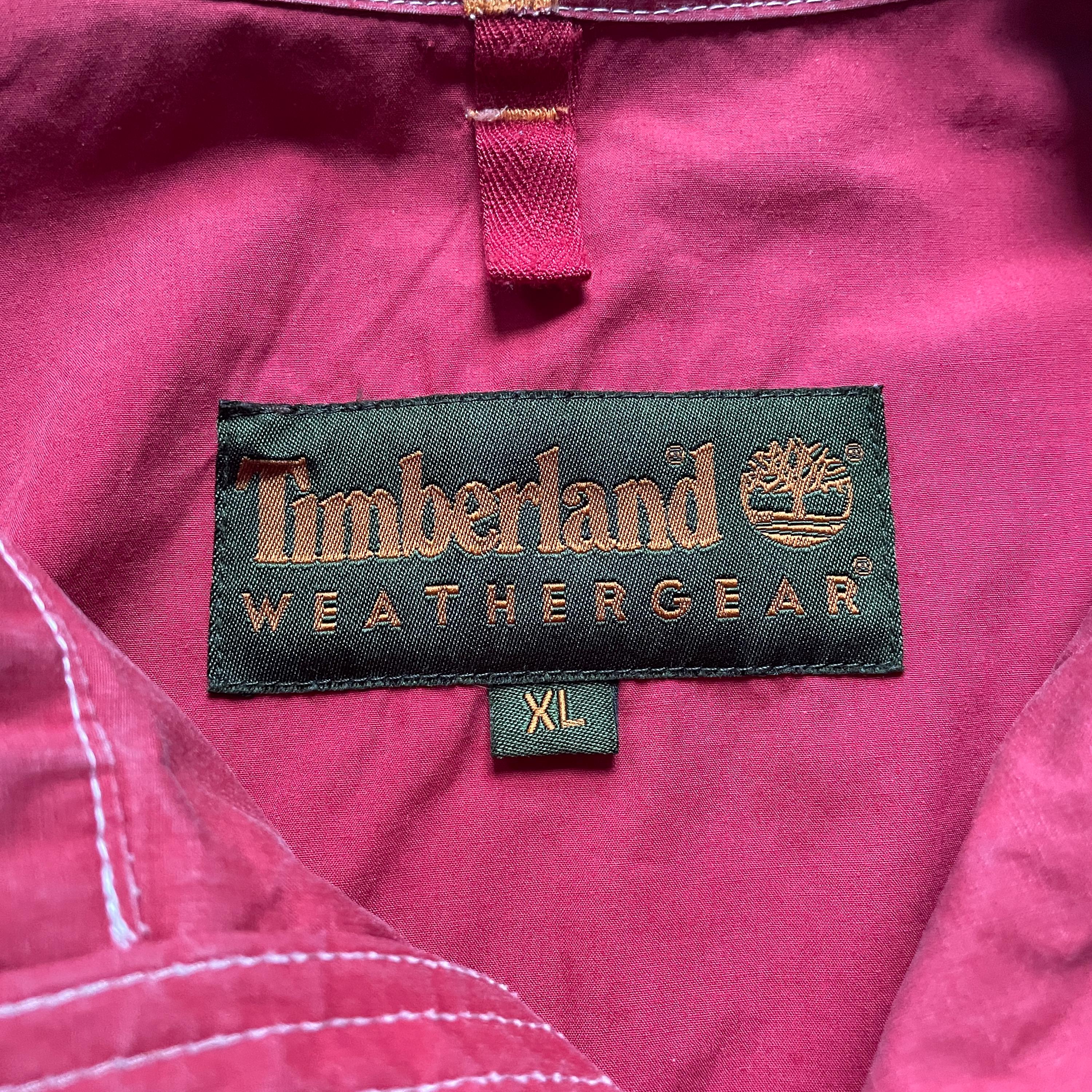 Vintage Y2K Timberland Weathergear Full Zip Windbreaker Jacket in 
