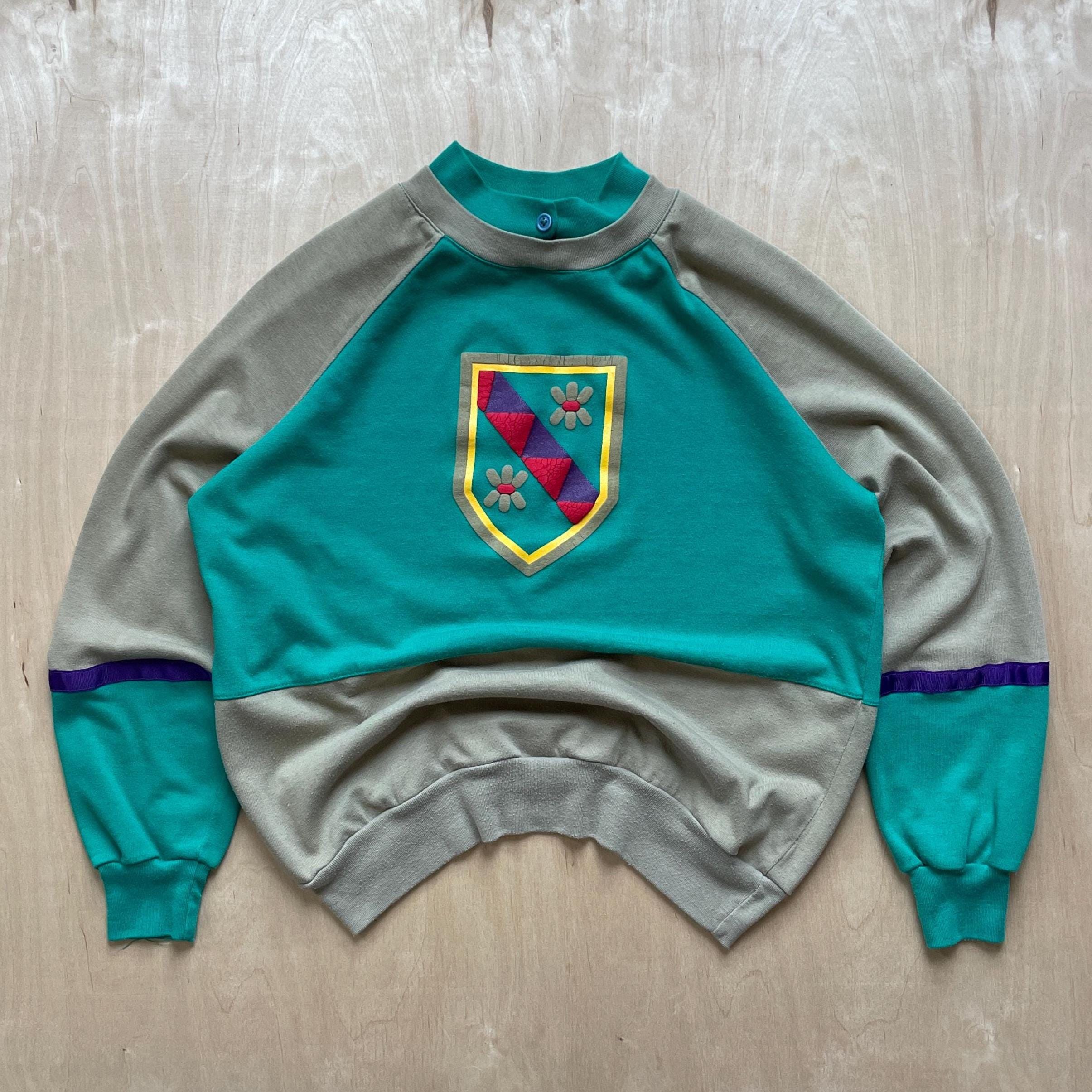 Crest Sweatshirt - Etsy Canada