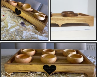Ask for a Natural Wooden Tray for You and Your Loved Ones, Let Us Design it, Special honey spoon gift for your family and loved Ones