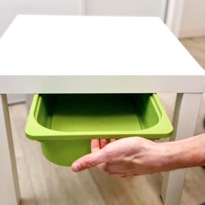 TROFAST Universalschienen (IKEA) | Montage für 1 oder 2 Schiebeboxen | Einfache Organisation und Montage