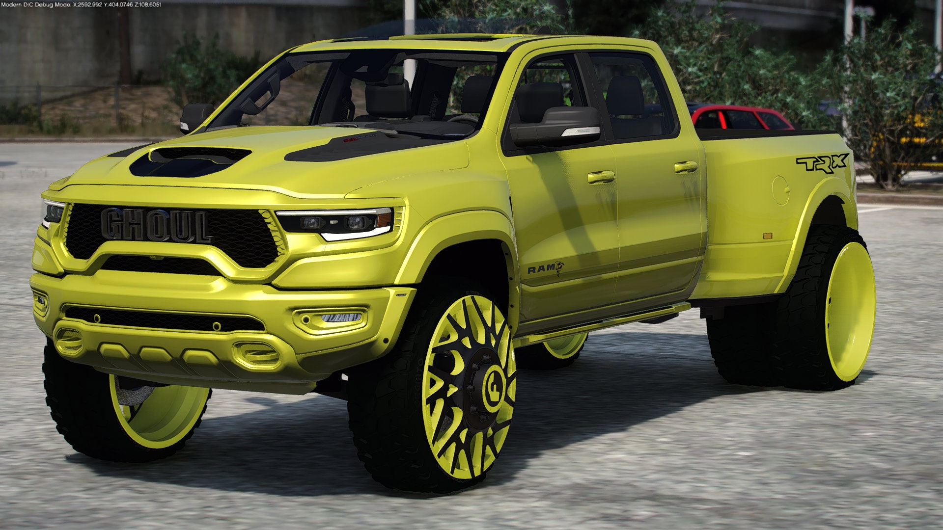 RAM TRX Dually SRT Ghoul on Fivem Grand Theft Auto 5 Mod High