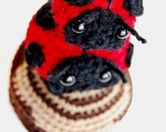 Ladybug Crochet Pattern PDF