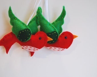 Bird Felt Pattern- PDF