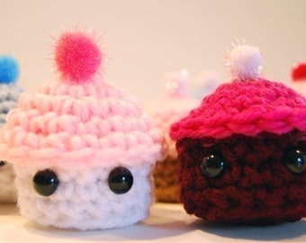 Ice cream and Cupcakes crochet pattern- PDF