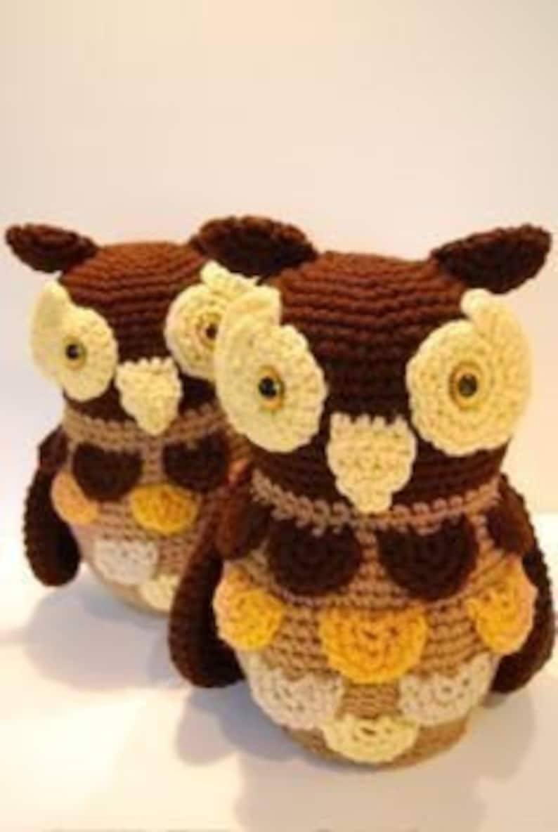 Extra Large Owl crochet pattern pdf image 1