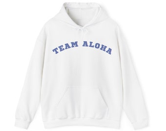 Team Aloha Soft Unisex Heavy Blend™ Hooded Sweatshirt