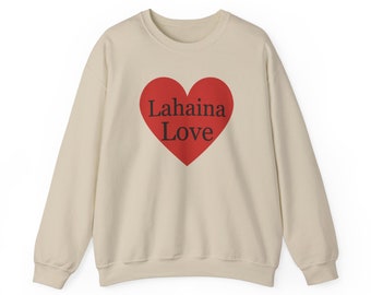 Lahaina Love (Maui) Unisex Heavy Blend™ Crewneck Sweatshirt