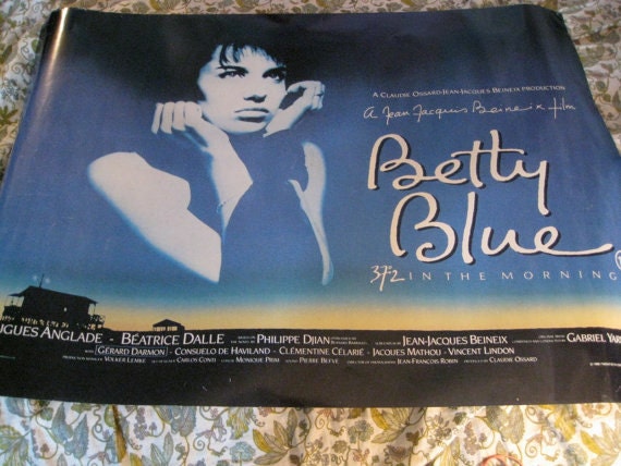 Betty Blue Poster 37.2 Le Matin Poster Beatrice Dalle | Etsy