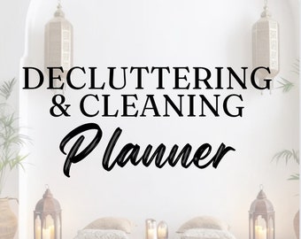 DECLUTTERING & CLEANING PLANNER