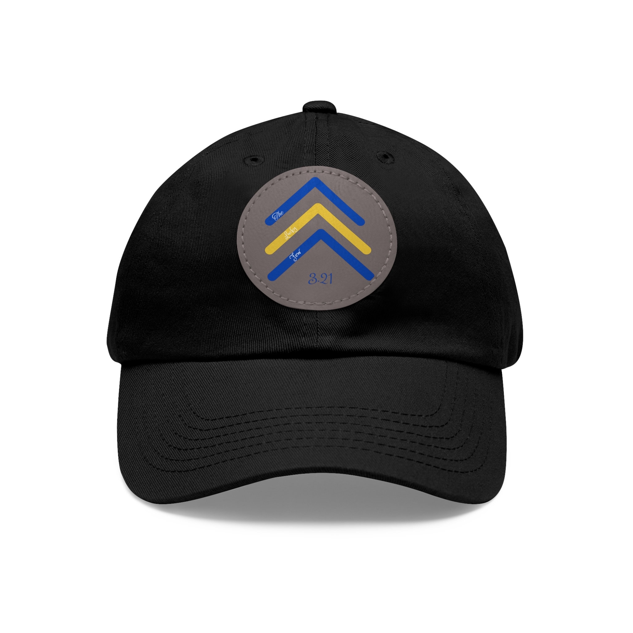 Down Syndrome awareness Dad Hat with Leather Patch (Round)