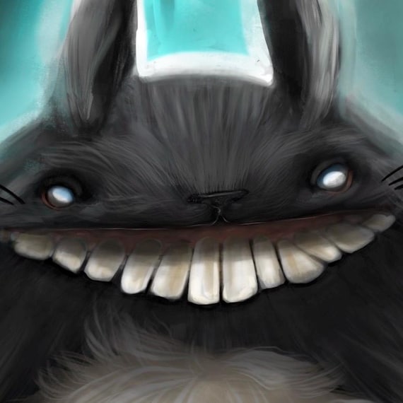 不気味で歪んだ「となりのトトロ」のジクレー版画 - 80年代と90年代の