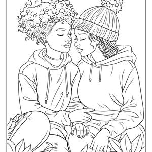 Natural Love |  A Coloring Page