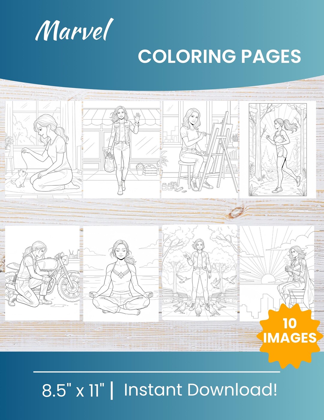 10 Pages Marvel Printable Coloring Pages Captain Marvel Daily Life 10 Pages Marvel Printable Coloring Pages Captain Marvel Daily Life