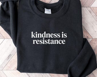 Kindness is Resistance SVG PNG, Activism Sublimation Cut File Digital Download