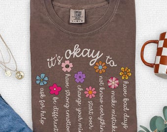 Motivational Png, Positive Png, Mental Health Matter Png, It&#39;s Okay Png, Positive Vibes Gift, Be Yourself Png, Mental Health Awareness Png