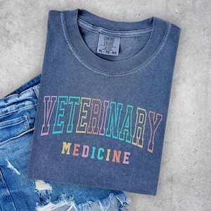 Veterinary Medicine Varsity Retro Png, Vet Png, Vet Tech Png, Vet Staff Png, Veterinary Nurse Png Digital Download