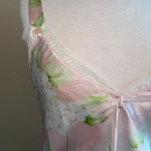 Oscar de la Renta Vestido de satén floral grande