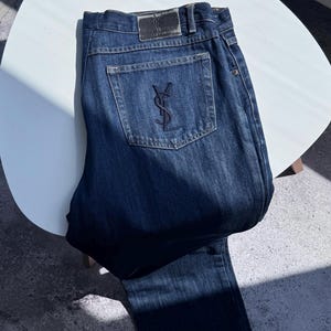 Vintage Ysl Jeans - Etsy