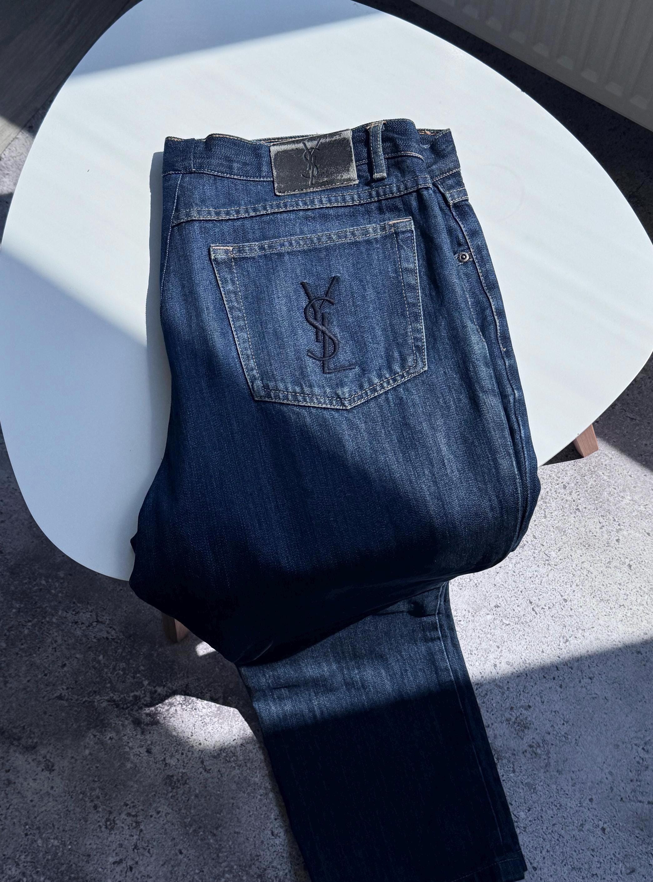 Saint Laurent Jeans - Etsy