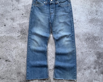 Vintage Levis 512 Bootcut Jeans Flared Herren W32 Y2K Style