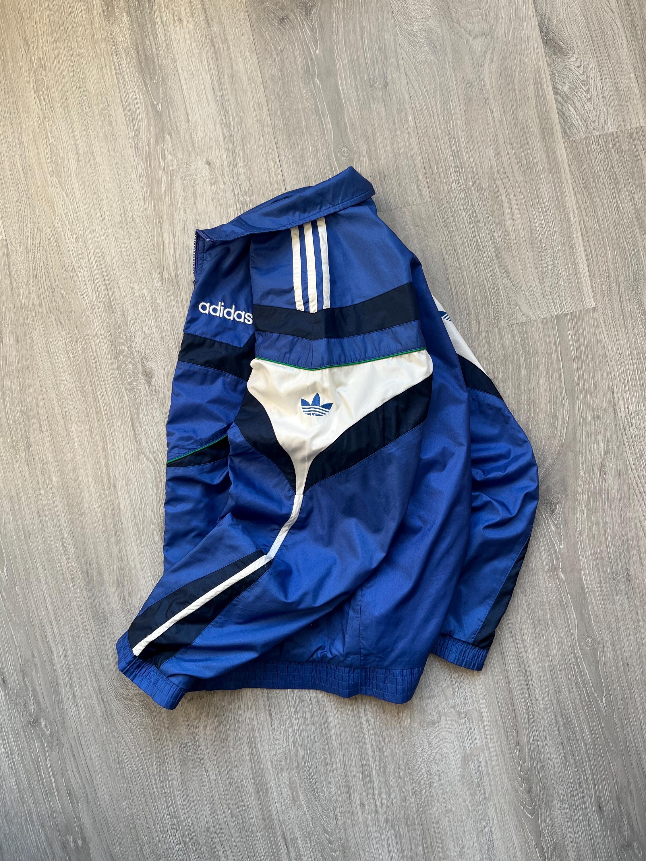 Adidas Windbreaker - Etsy Canada Adidas Windbreaker - Etsy Canada