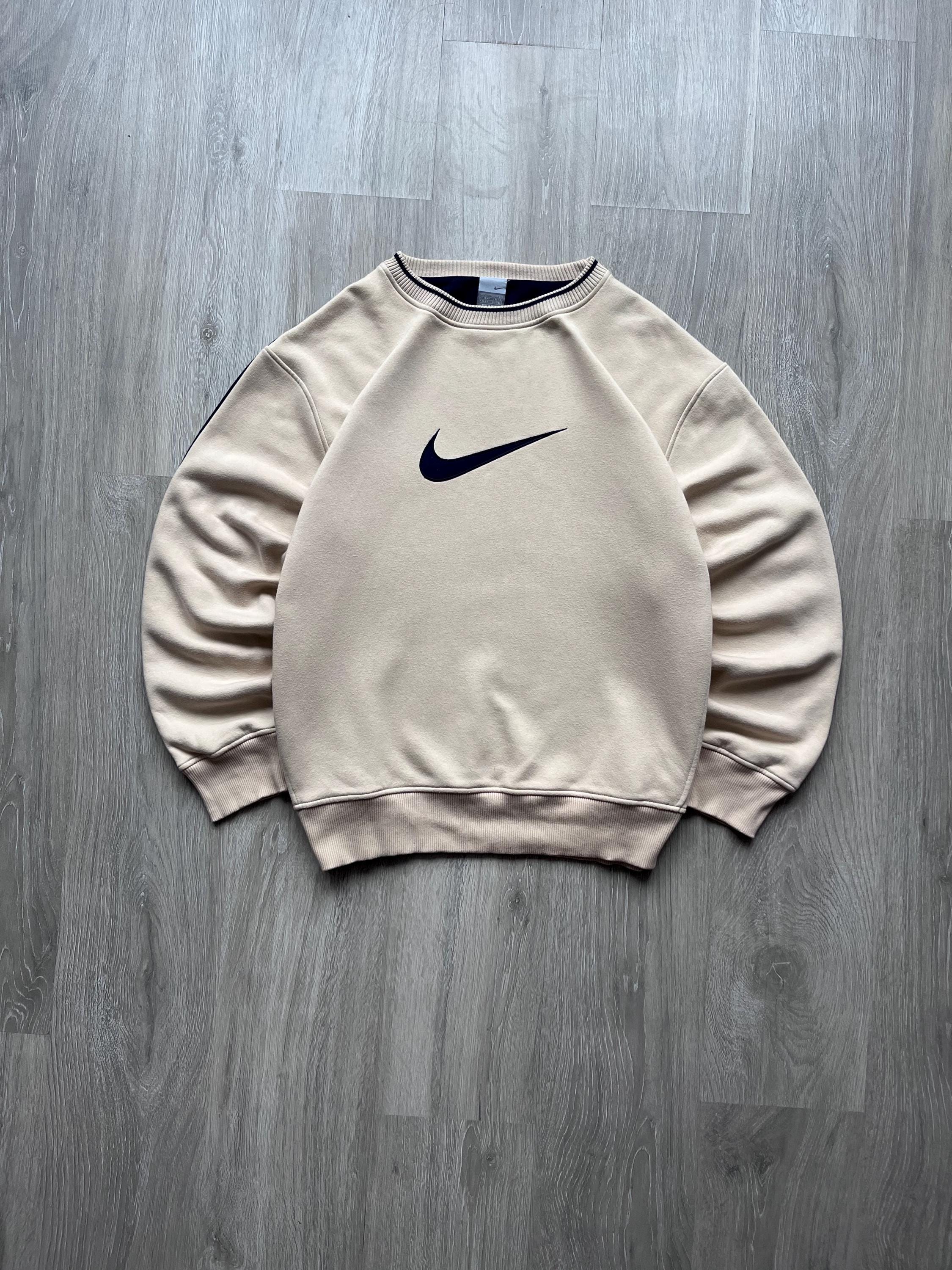 vintage nike crewneck cream