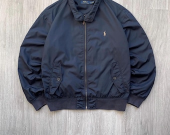 Vintage Polo Ralph Lauren Nylon Lite Harrington Jacket Windbreaker