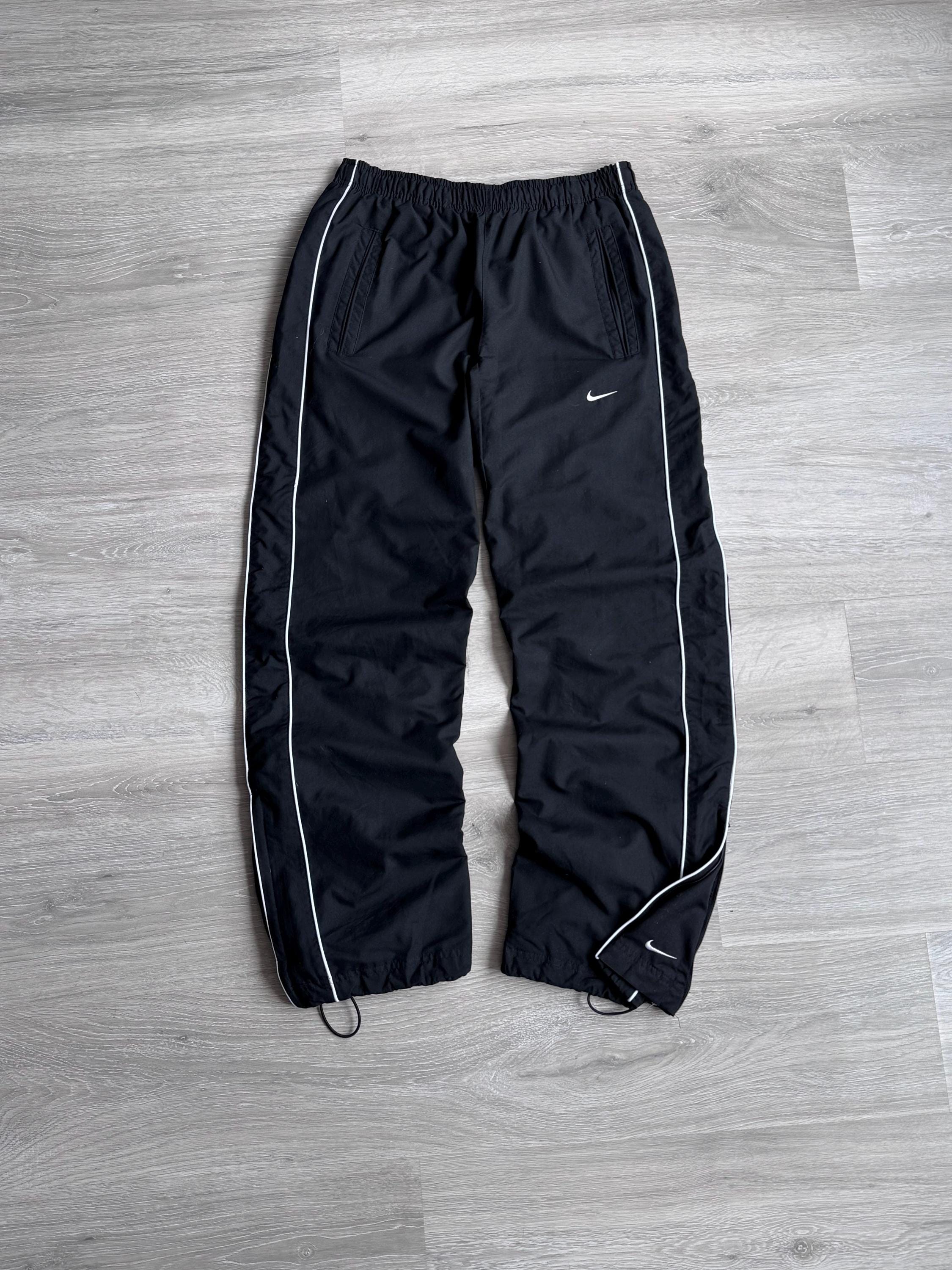 パンツ 00s Nike wide nylon pants Y2K archive 00s nike wide nylon pants y2k テック系 ネイビー - メルカリ
