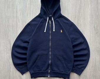 y2k zip hoodie RALPH LAUREN 平成ギャル ニット Y2k Vintage Ralph Lauren POLO JEANS 67 White Red VARSITY