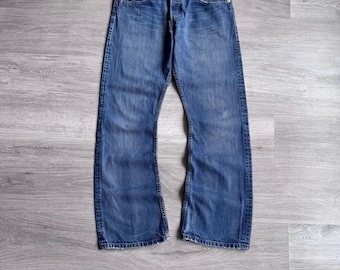 Vintage Levis 512 Bootcut Jeans Flared Herren W34 Y2K Style