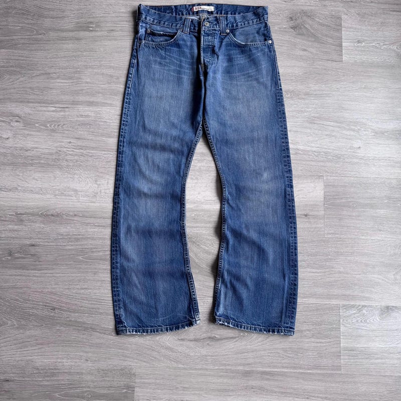 Levis 512 Bootcut Mens Jeans Etsy