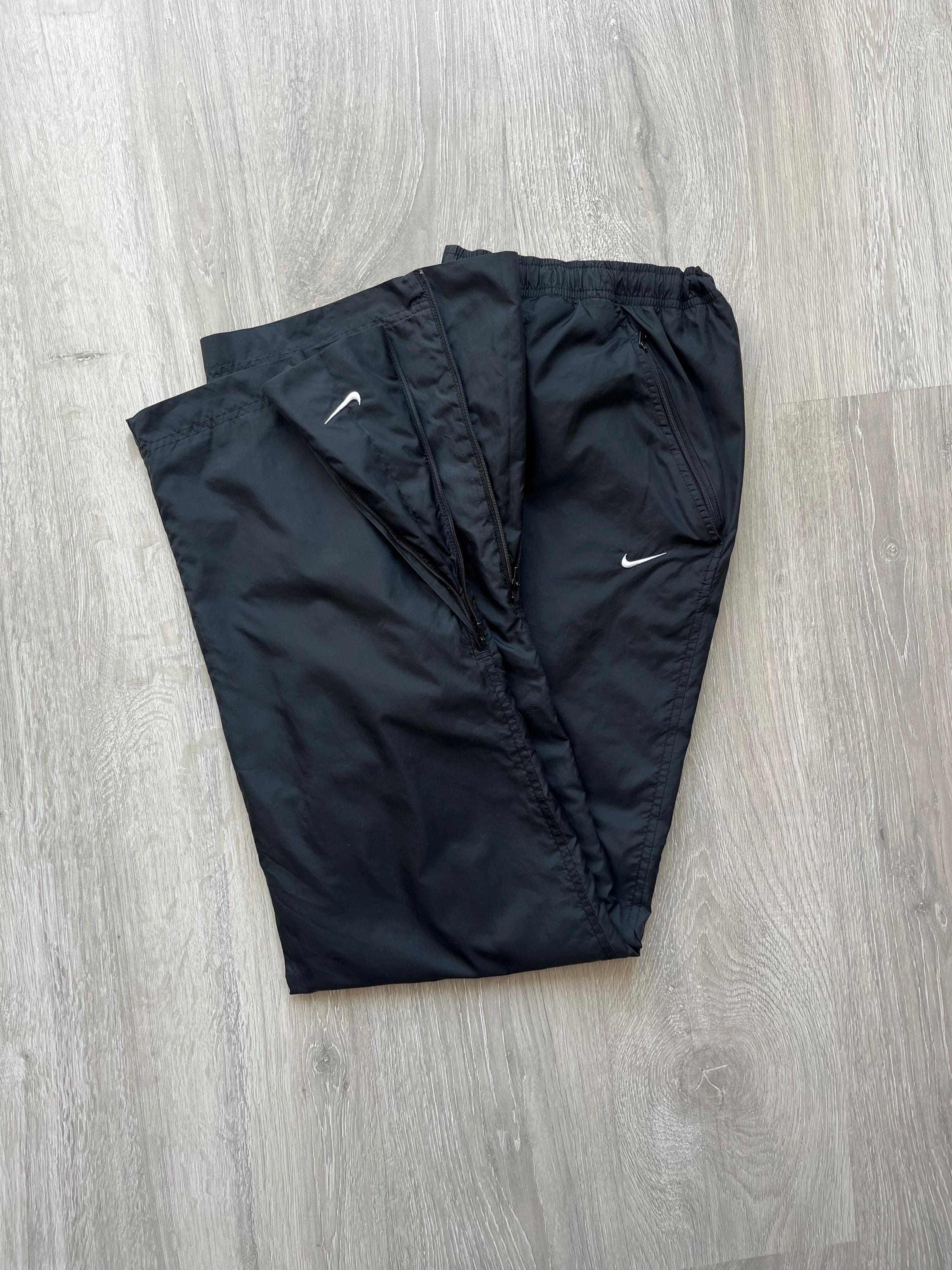 【archive】00s nike y2k tech nylon pants Vintage Nike Track Pants Nylon Drill Y2K Swoosh Logo | eBay