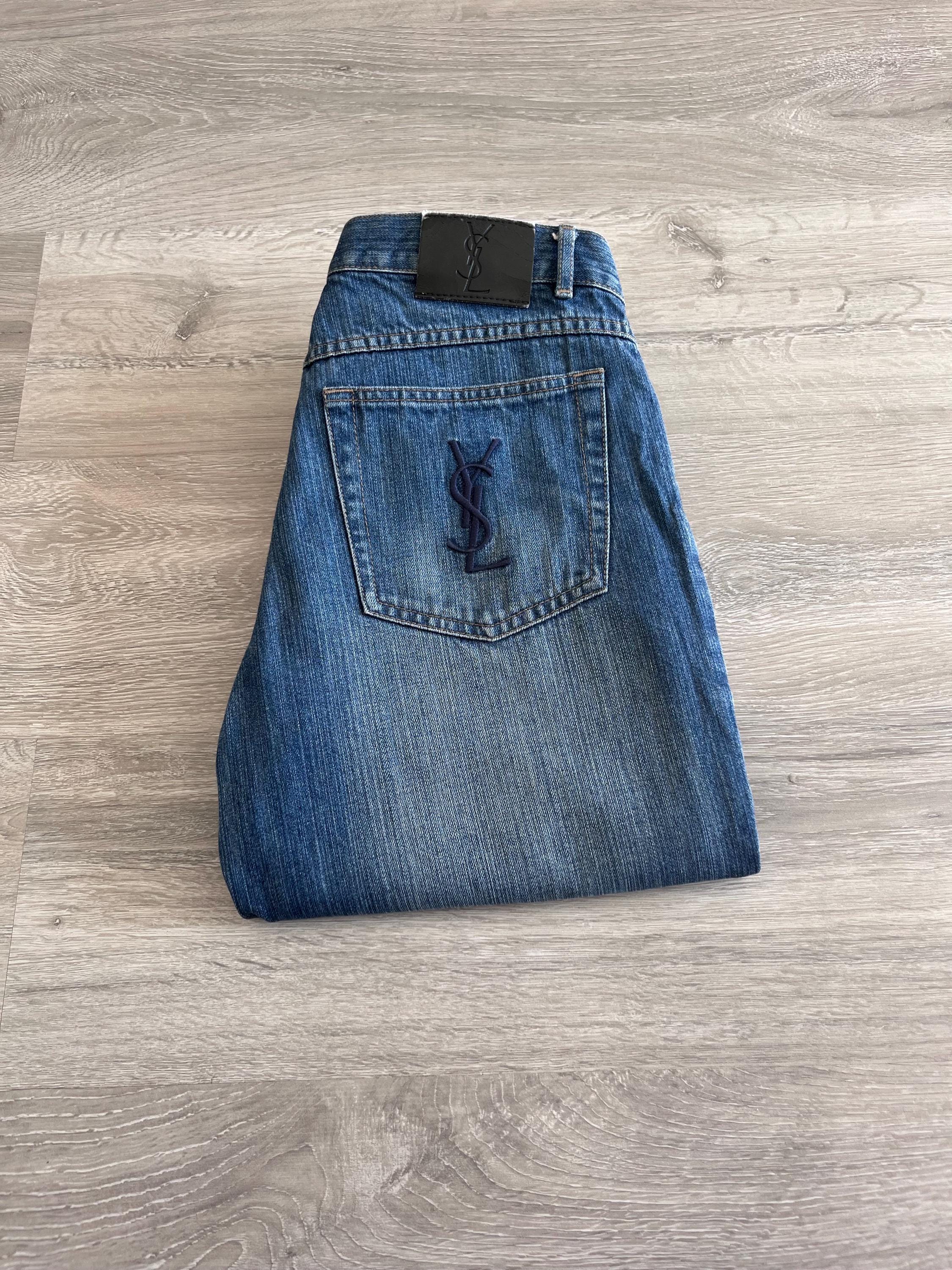 USA製 Vintage Yves Saint Laurent デニム スカート USA製 Vintage Yves Saint Laurent デニム スカート Ysl Jeans - Etsy