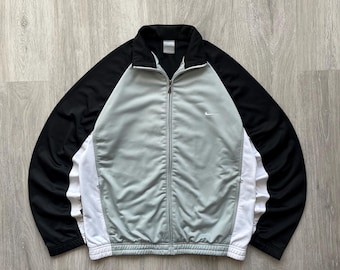 Chaqueta Nike Vintage Y2K TracK con mangas Swoosh