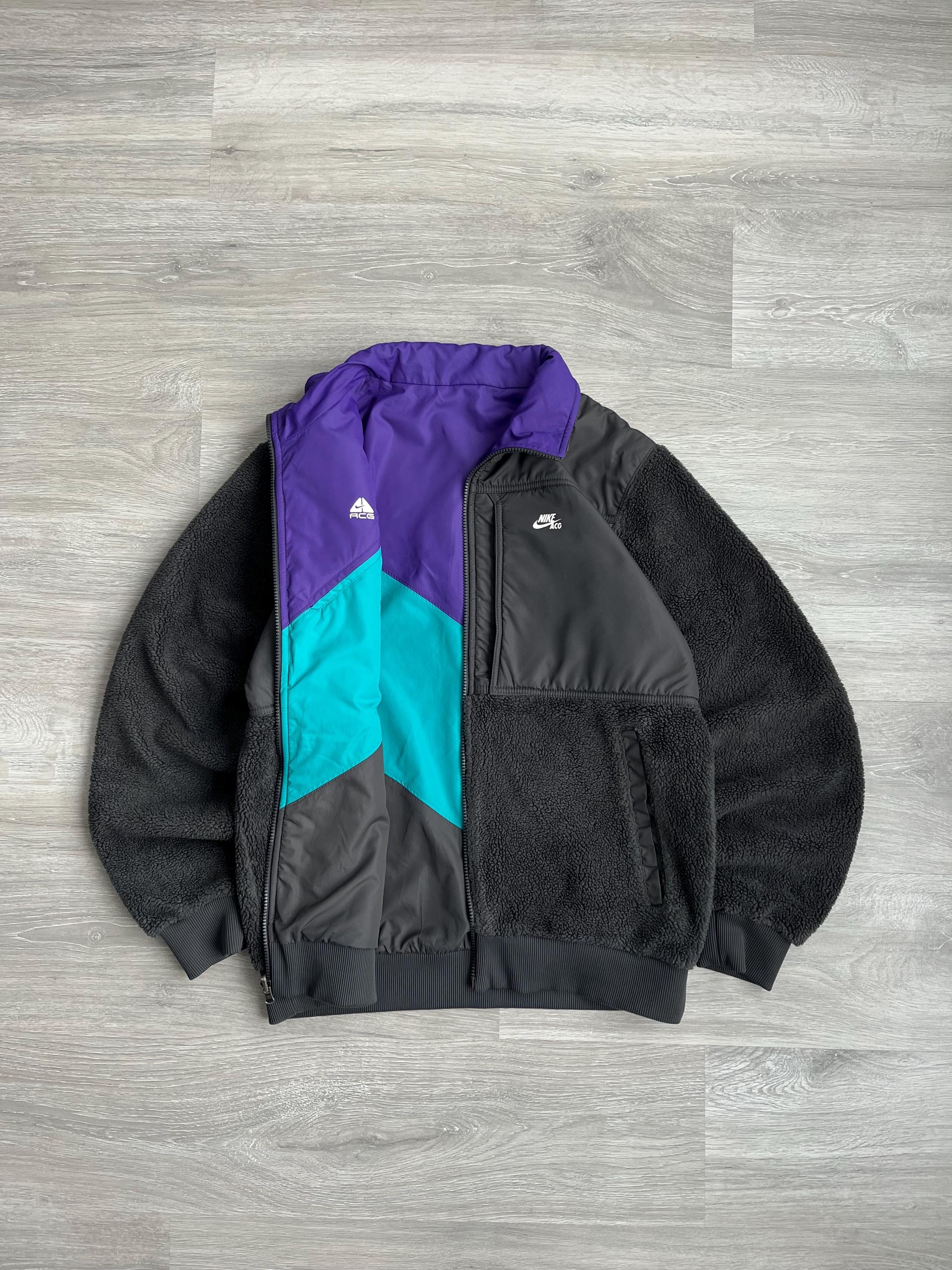 Nike Reversible Jacket - Etsy Nike Reversible Jacket - Etsy