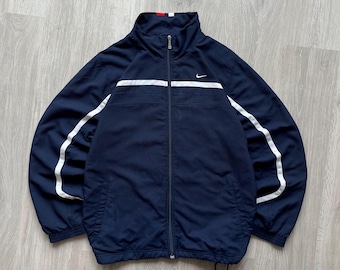 Куртка Nike Vintage Nylon Track с мини-логотипом Swoosh