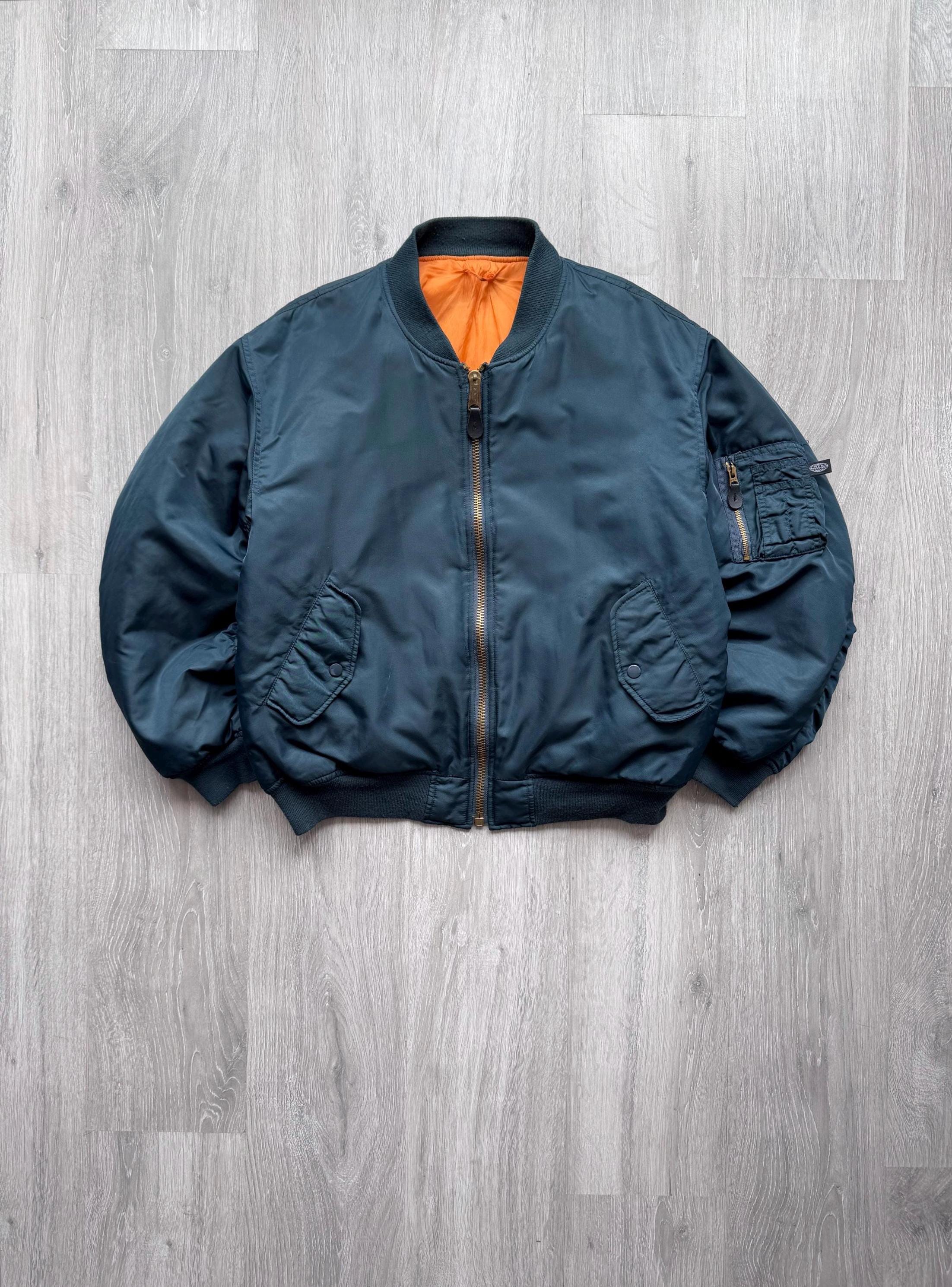 90s Ma1 Jacket - Etsy