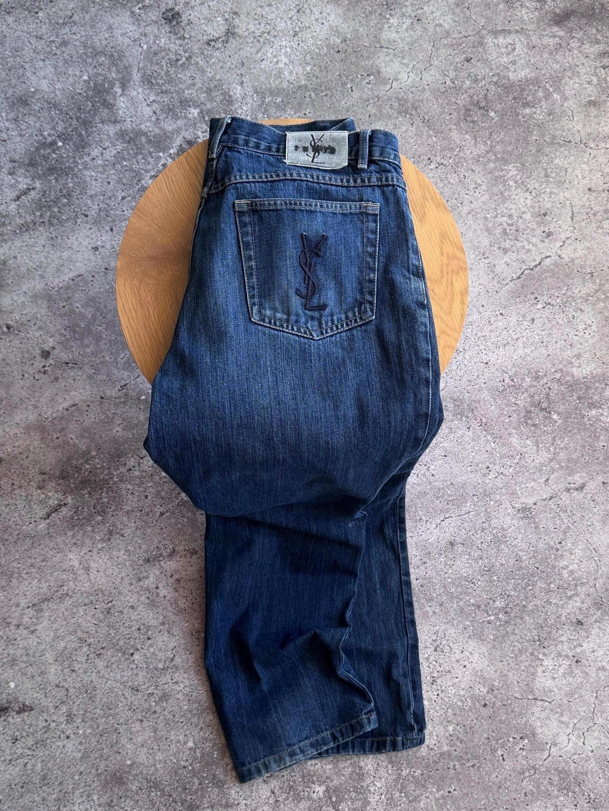 Saint Laurent Jeans - Etsy