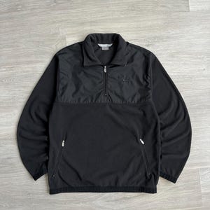 Nike Vintage Sweatshirt Nylon V-neck 94-99 Years Size S Mens