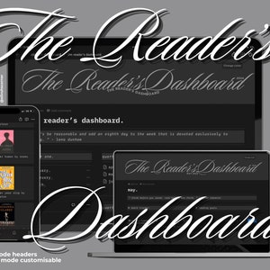 The Reader&#39;s Dashboard - Notion Template